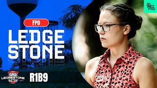 2026 Discraft Ledgestone Open | FPO R1B9 | Mandujano, Saarinen, Handley, Woodard | Jomez Disc Golf