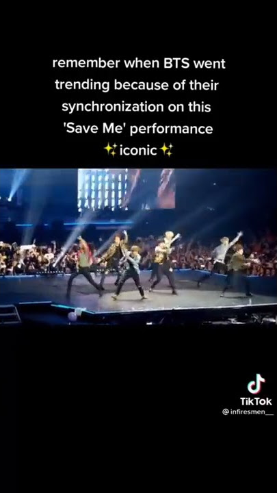 Uploading this iconic Save me performance by BTS ✨