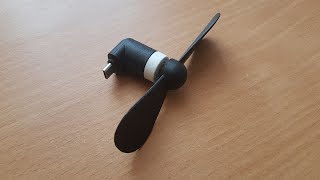 Micro USB FAN for Smartphones/Tablets - $1