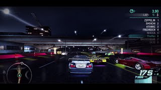 An Epic race against the BMW M3 GTR and The Hennessey Venom GT | Need for Speed Carbon