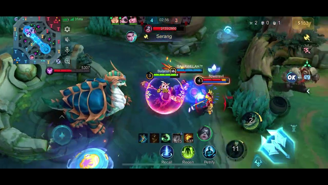 Kungfu panda lagi di kasih jungler beban