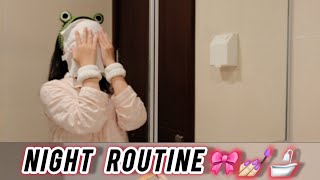 Night Skincare Routine Korean Skincare Vlog Asthetic Skincare Night Routine