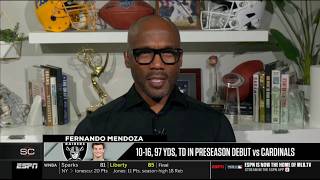 ESPN reacts NFL preseason Week 1 Fernando Mendoza s preseason debut in Raiders loss Bengals win