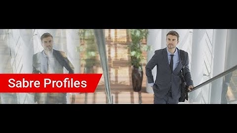 Sabre Profiles & Advanced Formats | 01JUN21