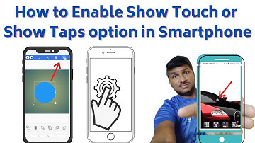 How to Enable show Touch & Pointer Location on Android smart phone | Telugu | Enable show taps _