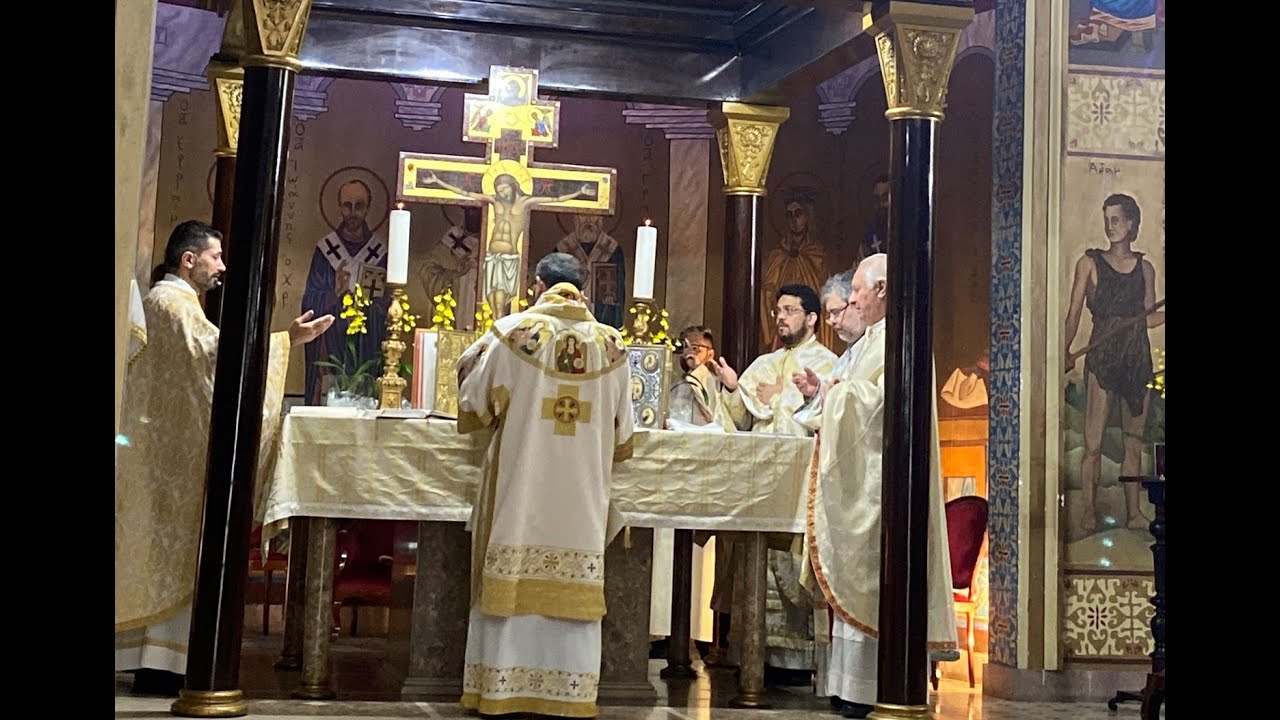 Anáfora e Epiclese em árabe e português - Consagração Eucarística Igreja Greco Melquita Católica