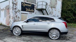 Cadillac SRX on 26” Forgiato Biaforca Wheels