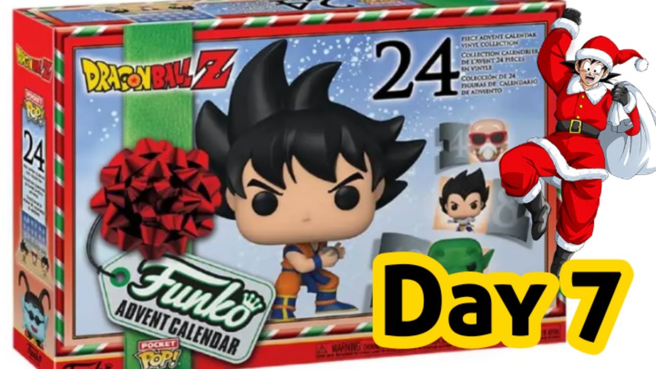Dragon Ball Z Funko Pop Advent Calendar Unboxing: Day 7 - YouTube