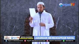 KHUTBAH JUM'AT - Larangan Mengucapkan Selamat Natal  - Ustadz Abu Nadiroh