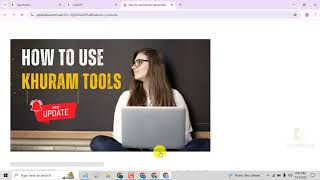 How to Set up Khuram Tools (New Google Chrome Update)