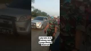Terjadi Laka Lalin Arus Balik Mudik Lebaran