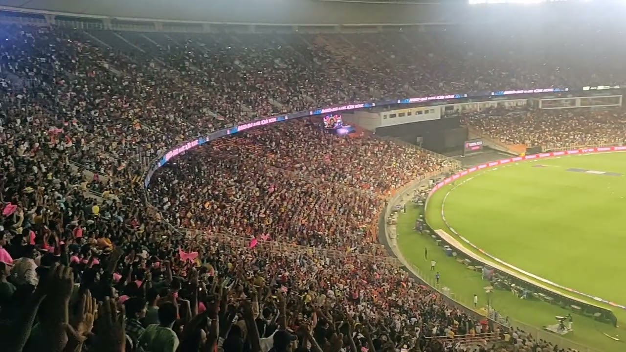 Goosebumps Guaranteed  Vande Mataram by 1 Lakh people in the Narendra Modi stadium Ahmedabad