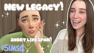 Starting the Nightmare Legacy Challenge! The Sims 4 Let’s Play | Part 1 🤍
