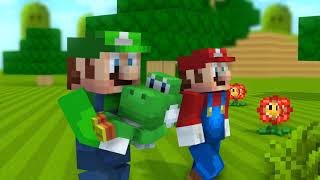 The Adventures of Mario and Luigi (Episode 3) in Minecraft