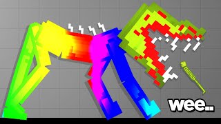 All MELON SCP Monster EATS Ragdolls in Melon Sandbox Playground 2