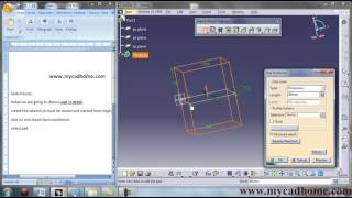 catia pad in detail