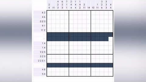 Nonogram Halloween event 1st picture 6th level
