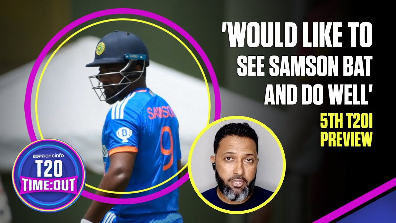 Jaffer: Would like to see Samson bat, Tilak bowl