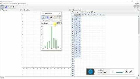 GeoGebra Bar Chart (Statistics)