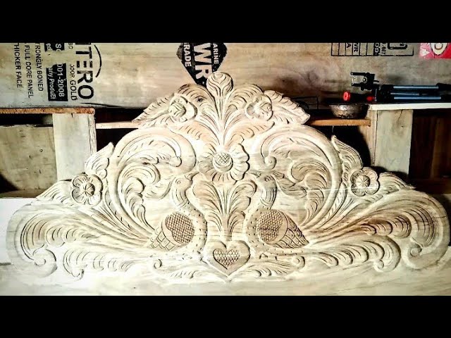 How to Wooden bed design//kemon kore khater noksa kora hoi