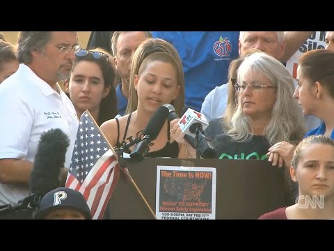 Florida school shooting survivor tells Trump: 'shame on you' for NRA money