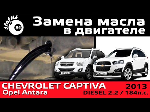 Vidéo: Quel type d'huile prend une Chevy Captiva 2013 ?