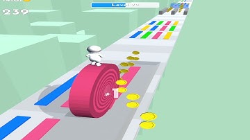 LAYERS ROLL Level 79 - GAMEPLAY (ios android) layers roll gameplay walkthrough