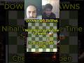 DOWN TWO PAWNS… Nihal WINS in the Time Scramble! 😱 | Chess.com Open