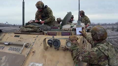 3-8 Cav Warriors Execute Intense Mortar Table VI Live-Fire Qualification