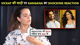 Kangana's FIRST Epic Indirect Reaction On Katrina-Vicky's Wedding, Comments On Age Gap & Rich Ladies