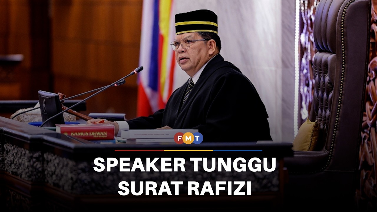 Speaker tunggu surat Rafizi, Nik Nazmi sebelum putus status kerusi