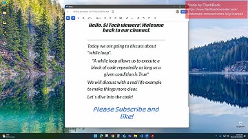 Python while loop password trick Example | Python while loop | learn python | Simple python example