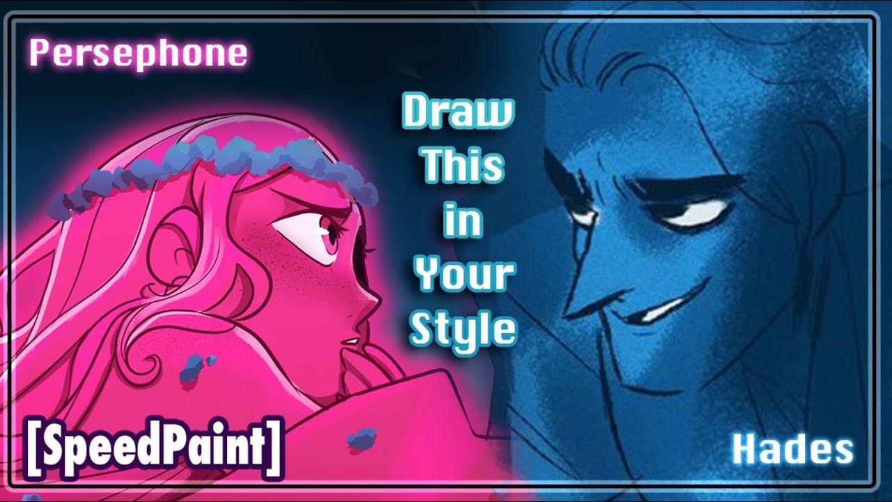 Lore Olympus - Draw This In Your Style Challenge [Speedpaint]
