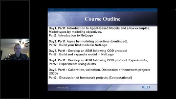 DSTI: Agent-Based Modelling course - Day 1 - March 2020
