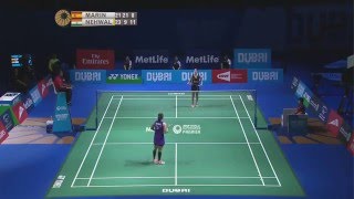 Dubai World Superseries Finals 2015  Badminton Day 2 M1 To M6