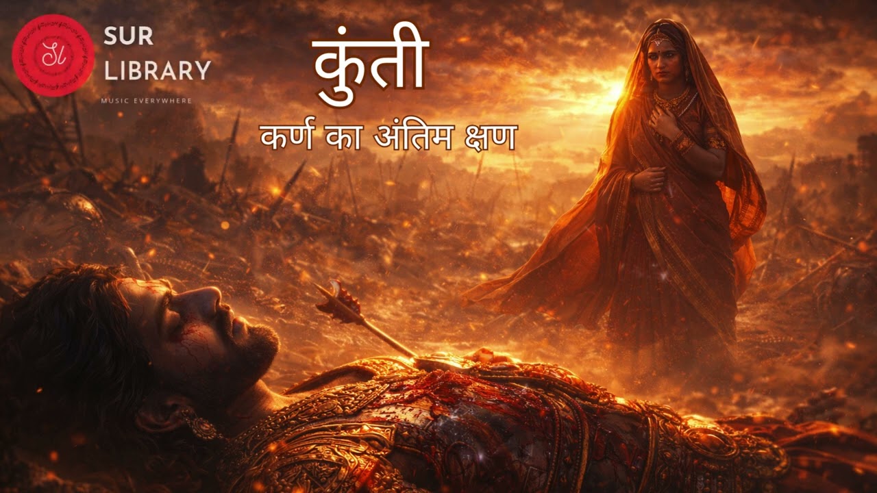 Kunti Karna Last Moment | Karna Death Scene | Mahabharat Emotional Song