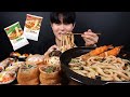 SUB)🍜삼립 하이면 가쓰오, 완도김 우동, 대왕 유부 초밥, 김밥 리얼사운드🍜_Wando Seaweed Udon, Giant Tofu Sushi, Kimbab Realsound