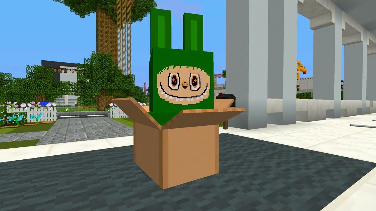 فلم ماين كرافت : لابوبو القاتل سوف يضرب زعرور و كركور يفتح الصندوق و ينصدم ( زعرور خائف ) ؟!🔥😱