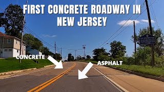 (2) NJ 57 | New Jersey's First Concrete Roadway | Driving Old Route 24 | Morris Canal