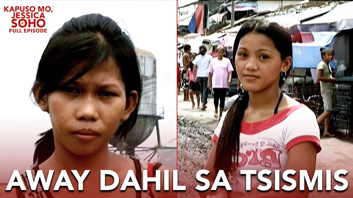 Magkapitbahay, nagsabunutan dahil sa tsismis?! | Kapuso Mo, Jessica Soho