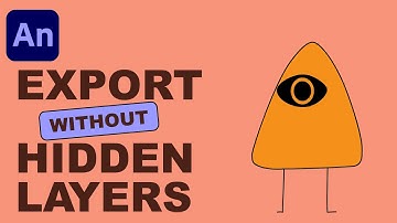 Adobe Animate: Export Video Without Hidden Layers