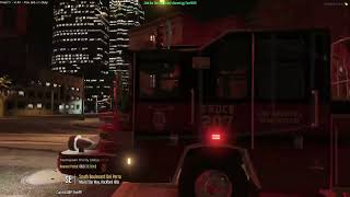 FiveM-SAFR Truck 9 Arriving On Scene Of A Fire Alarm