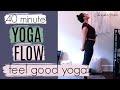 40 Min Feel Good Yoga Class | Full-Length Gentle Yoga Flow Class | ChriskaYoga