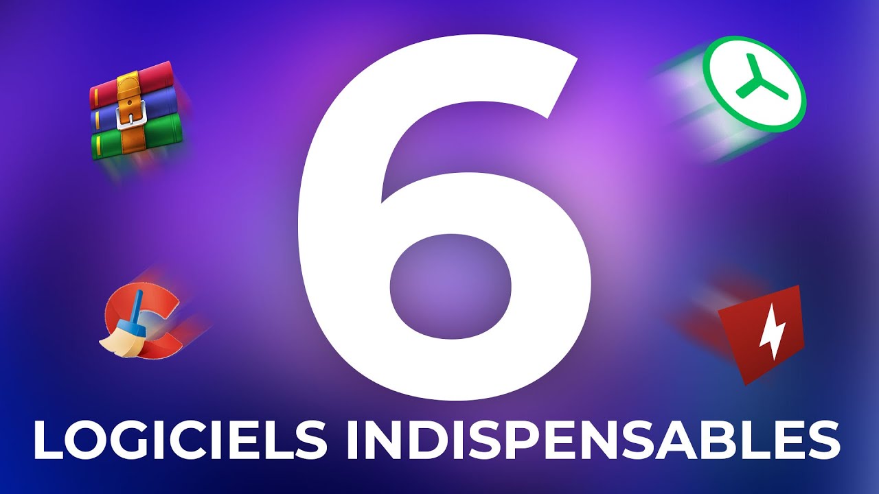 6 logiciels INDISPENSABLES pour ton PC en 2025 !