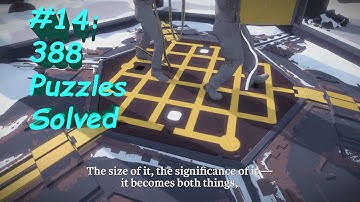 The Witness Walkthrough Part 14 (PS4) - 388 Puzzle Panels Solved So Far