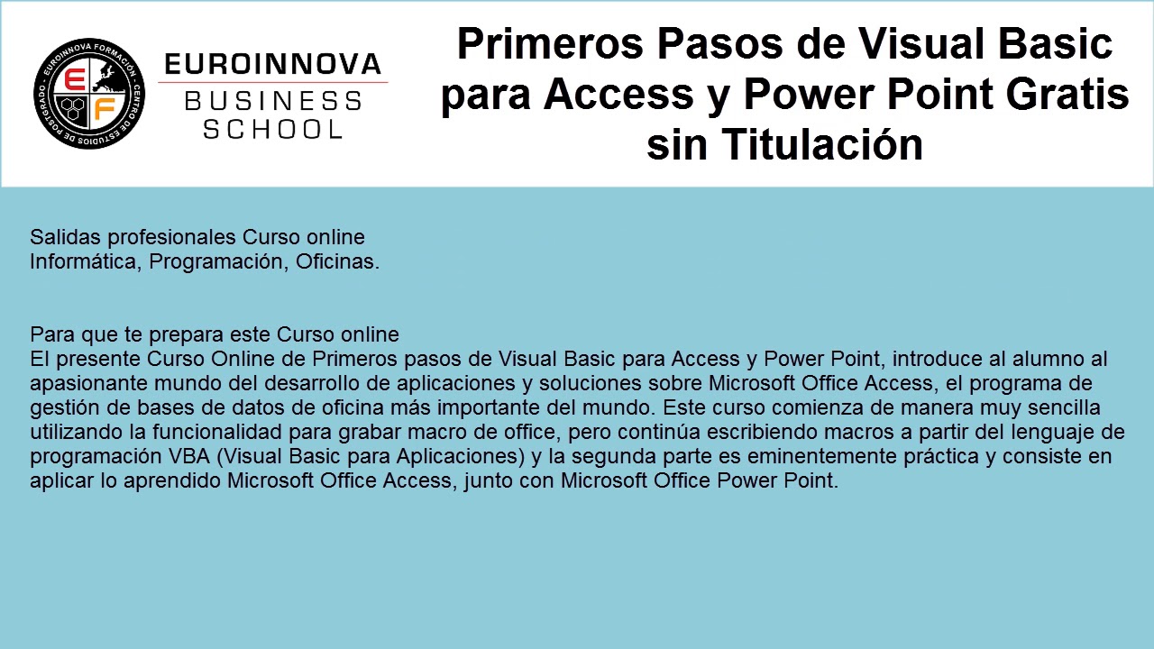 Cursos Youtube Online Euroinnova Cursos Youtube Online Euroinnova