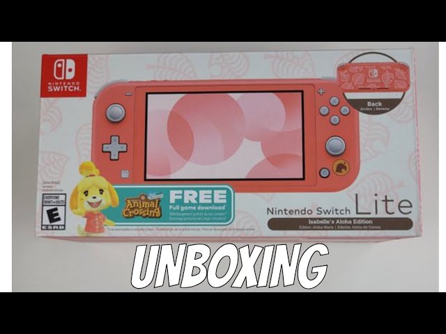 Console switch lite ed animal crossing Nintendo