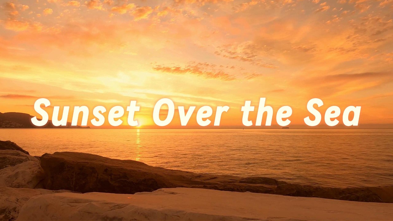 Sunset Over the Sea | Lounge Chillout Music