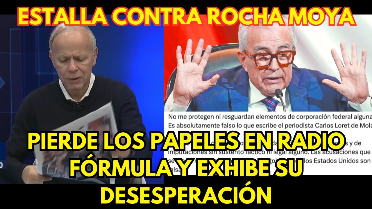 ¡NO SOPORTA LA REALIDAD! Ciro Gómez Leyva estall4 contra Rocha Moya tras quedar en ridículo