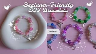 DIY Bracelet using Pandahall Glass Beads💗In Collaboration with Pandahall✨ @Pandahall